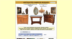 Desktop Screenshot of brocante-antiquites-roques.com