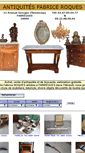 Mobile Screenshot of brocante-antiquites-roques.com
