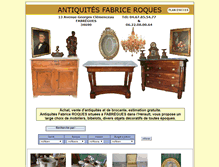 Tablet Screenshot of brocante-antiquites-roques.com